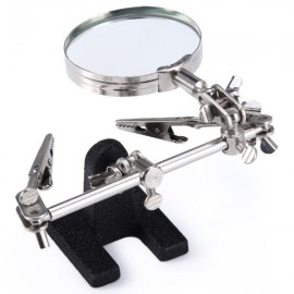 WLXY JM - 501 Multi-functional Welding Magnifying Glass Soldering Iron Stand Holder Table Magnifier
