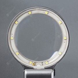 Welding Magnifier LED Helping Hand Soldering Iron Stand Magnifying Lens Magnifier Clamp Tool