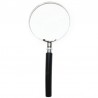 Round Glass 4X Magnifier for Viewing Small Print / Objects 75mm