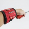 S2 - 3 Powerful Magnetic Wristband Tool Storage Arm With Magnetic Wrist Strap 3 Magnets