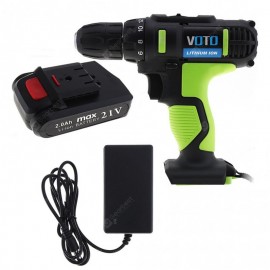 VOTO AC 100 - 240V Cordless 21V Electric Screwdriver Drill with Lithium