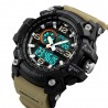 SKMEI Fashion Multi-function Chronograph Digital Quartz Dual Display Watches