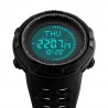 SKMEI Compass Men Sports World Time Countdown Waterproof Digital Watches