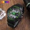 Skmei 0931 LED Sports Watch with Double Japan Movts Waterproof Design and Plastic Watch Band