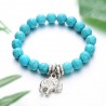 Women's Anklet Chain Turquoise Metal Elephant Decoration Chain