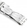 REEBONZ Water Resistant Men Date Binary Digital LED Bracelet Watch Rectangle Dial Sports Couple Watch