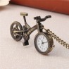 Retro Mini Bicycle key Buckle Bronze Quartz Watch