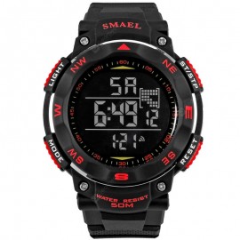 SMAEL Luminous Digital Waterproof Multi-function Electronic Watch