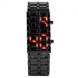 Stylish LED Lava Chain Retro Electronic Watch