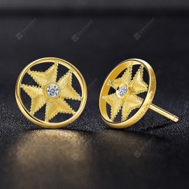 Xiaomi youpin LUCKYME 18K Gold Diamond Necklace Earrings