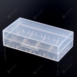 Transparent Electronic Cigarette Battery Storage Box for 18650 18350 18500 Battery