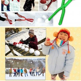Plastic Snowball Maker Snow Ball Scoop Winter Games Toy