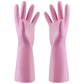 Plastic Gloves for Dish and Clothing Washing House Use
