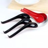 Practical Restaurant Spicy Hot Melamine Two-color Soup Spoon