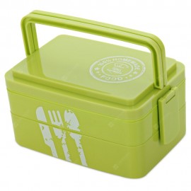 Protable Three-layer Lunch Box