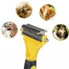 Pet Double-sided Open Comb Hair Removal Tool