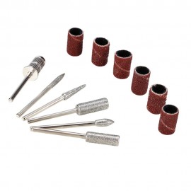 6pcs Electric Polished Bit Nail Grinding Manicure Accessories