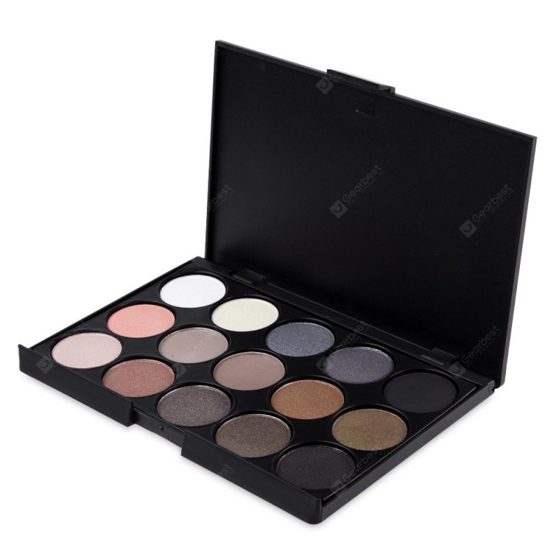 Natural 15 Colors Long Lasting Pearly Eyeshadow Palette