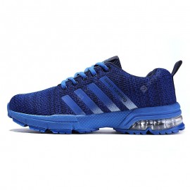Men Casual Fashion Lace Up Mesh Running Air Big Size Shoes