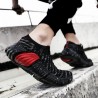 Men Breath Jogging Athletic Leisure Trainer Sports Running Fly Weave Sneakers