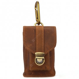 MISFITS Men Mini Pocket Leather Buckle Bag
