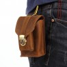 MISFITS Men Mini Pocket Leather Buckle Bag