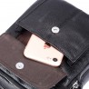 BULLCAPTAIN Men Casual Genuine Leather Shoulder Bag