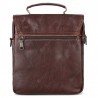 FONMOR Vintage Classic Leather Shoulder Bag for Men