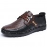 Men's Casual Leather Shoes Breathable Warm