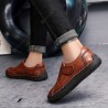 Men Trendy Soft Slip-on Leather Casual Shoes