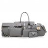 Women Trends Lash Suit Handbag Shoulder Crossbody Bags 6Pcs/set