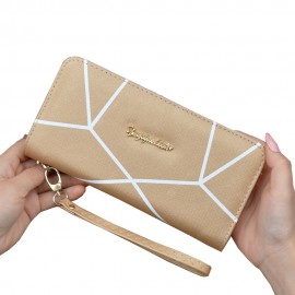 Wallet Ladies Long Zipper Portable Wallet Student Fashion Large Capacity Clutch