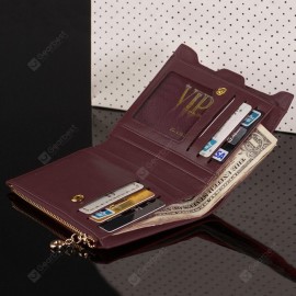 Multi Function PU Leather Bi Fold Wallet