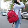Guapabien Backpack Solid Vintage Teenage Girls Travel Bag