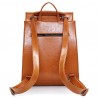 Portable PU Leather Backpack