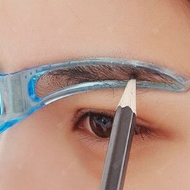 1pcs Professional Beauty Tool Women Makeup Grooming Drawing Blacken Eyebrow Template