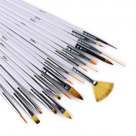 18 Pcs Multipurpose Fiber Nail Art Drawing Pens
