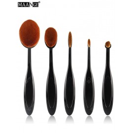 MAANGE 5Pcs Oval Toothbrush Shape Facial Brushes Set