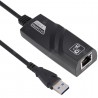 USB 3.0 To Gigabit Ethernet RJ45 LAN 10 / 100 / 1000Mbps Network Adapter for PC K Laptop Accessory