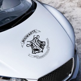 Hogwarts Sign Car Creative Decoration Sticker Removable