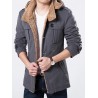 Thickening Removable Cap Middle Long Cotton Coat