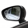 Vehicle Anti-fog Rainproof Rearview Mirror Circle Protective Film 2pcs