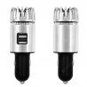 JO - 6291 Car Air Purifier Car Charger 2 in 1 Ionic Air Cleaner Ionizer
