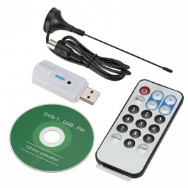 USB DVB - T DAB FM Wireless TV Broadcast Receiver