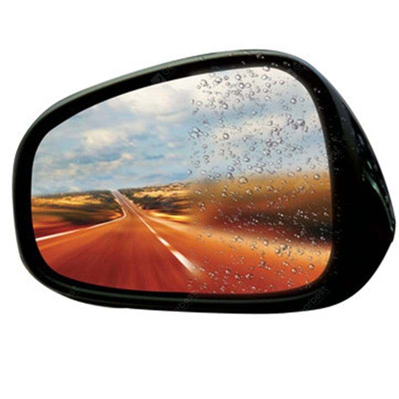 2Pcs Car Anti Fog Rainproof Rear View Mirror Window Protective Film  Nano Coating