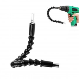 1x 295mm Flexible Electric Drills Shaft Bits Connect Link Extension Screwdriver Bit Holder Connecting Shaft Tool Set Electric Mini Drill Engraver with Flexible Shaft