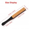 Manual Shaver Sharpening Board Double Size PU Leather Razor Straight Strop Belt Sharpener