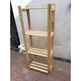 IKEA ALBERT Shelving unit, pine softwood 64x28x159 cm