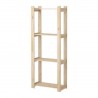 IKEA ALBERT Shelving unit, pine softwood 64x28x159 cm