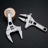 Fancytoy Extra Large Opening Short Handle Ultra-thin Water Purifier Plumbing Tool Mini Adjustable Wrench Hand Tool